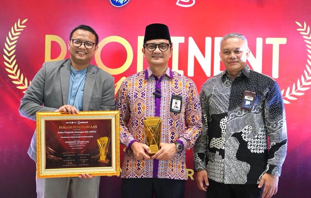 BPKH Raih Prominent Awards 2026, Perkuat Komitmen Pengelolaan Dana Haji 