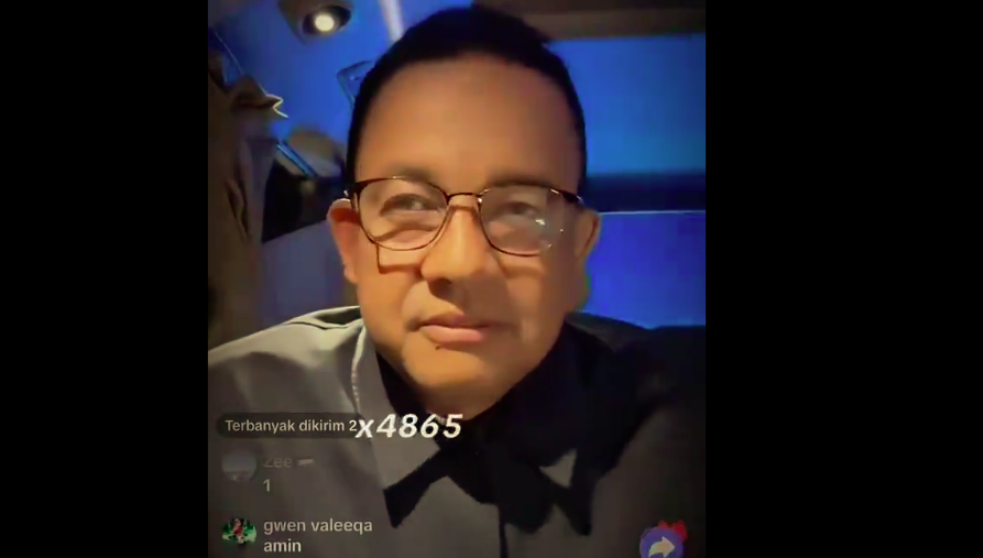 Live TikTok Anies Baswedan 'Temani Saya di Jalan' Ditonton 302.700 Warganet, Bakal Live Lagi!