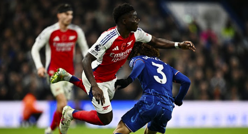 Chelsea vs Arsenal 1-1: The Gunners Kecewa, The Blues Puas 