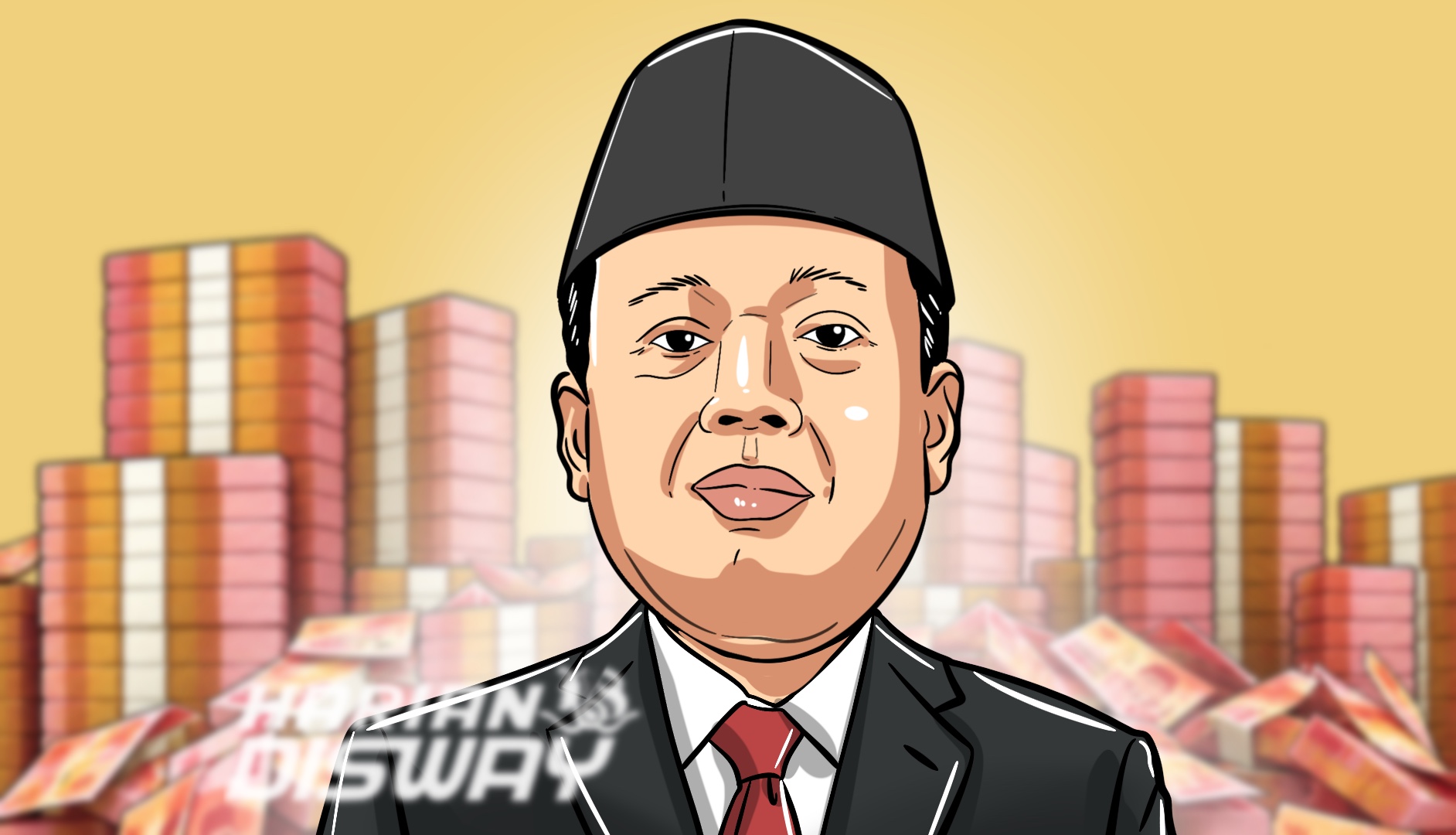 Nusron, 'The Hundred Billion Rupiah Man'