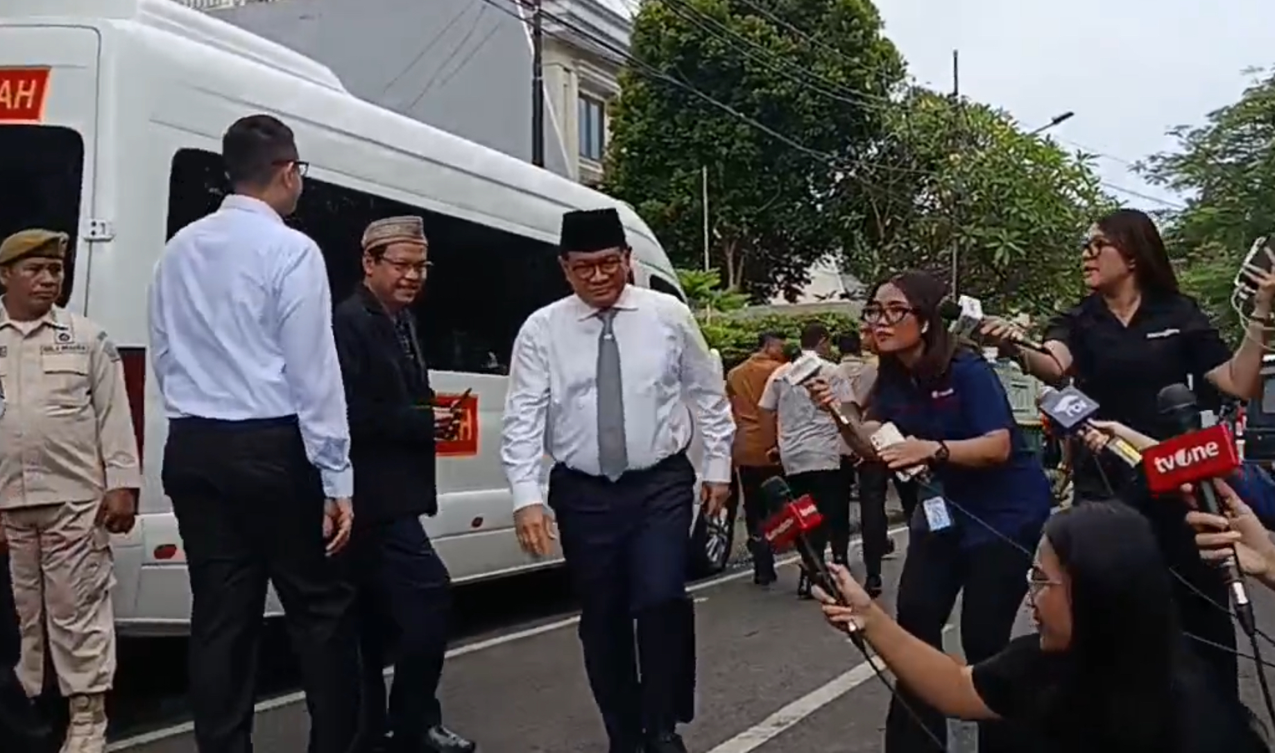 Melayat ke Rumah Duka Try Sutrisno, Pramono: Beliau Bapak Bangsa, Merangkul Semua Orang