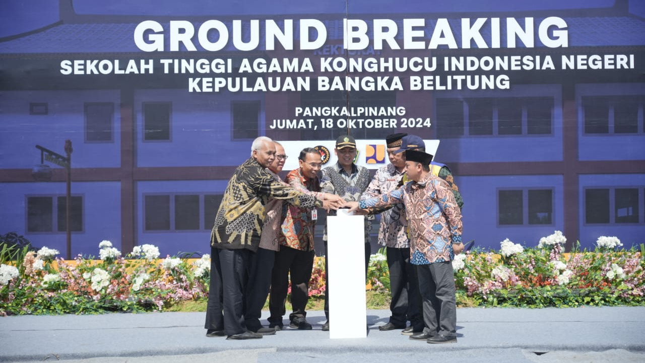 Sekolah Tinggi Negeri Khonghucu Pertama Resmi Dibangun, Siapkan 3 Prodi di Pangkalpinang