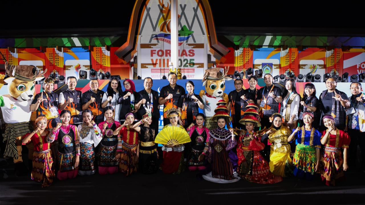 Dibuka AHY, FORNAS VIII NTB Jadi Tonggak Prestasi dan Penggerak Ekonomi Kreatif Lokal