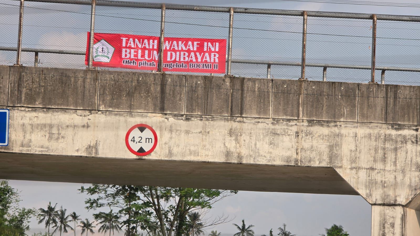 Ya Allah.. 8 Tahun Tanah Wakaf Terlantar Demi Tol Bocimi, Ketua Yayasan: Kami Sangat Dirugikan!
