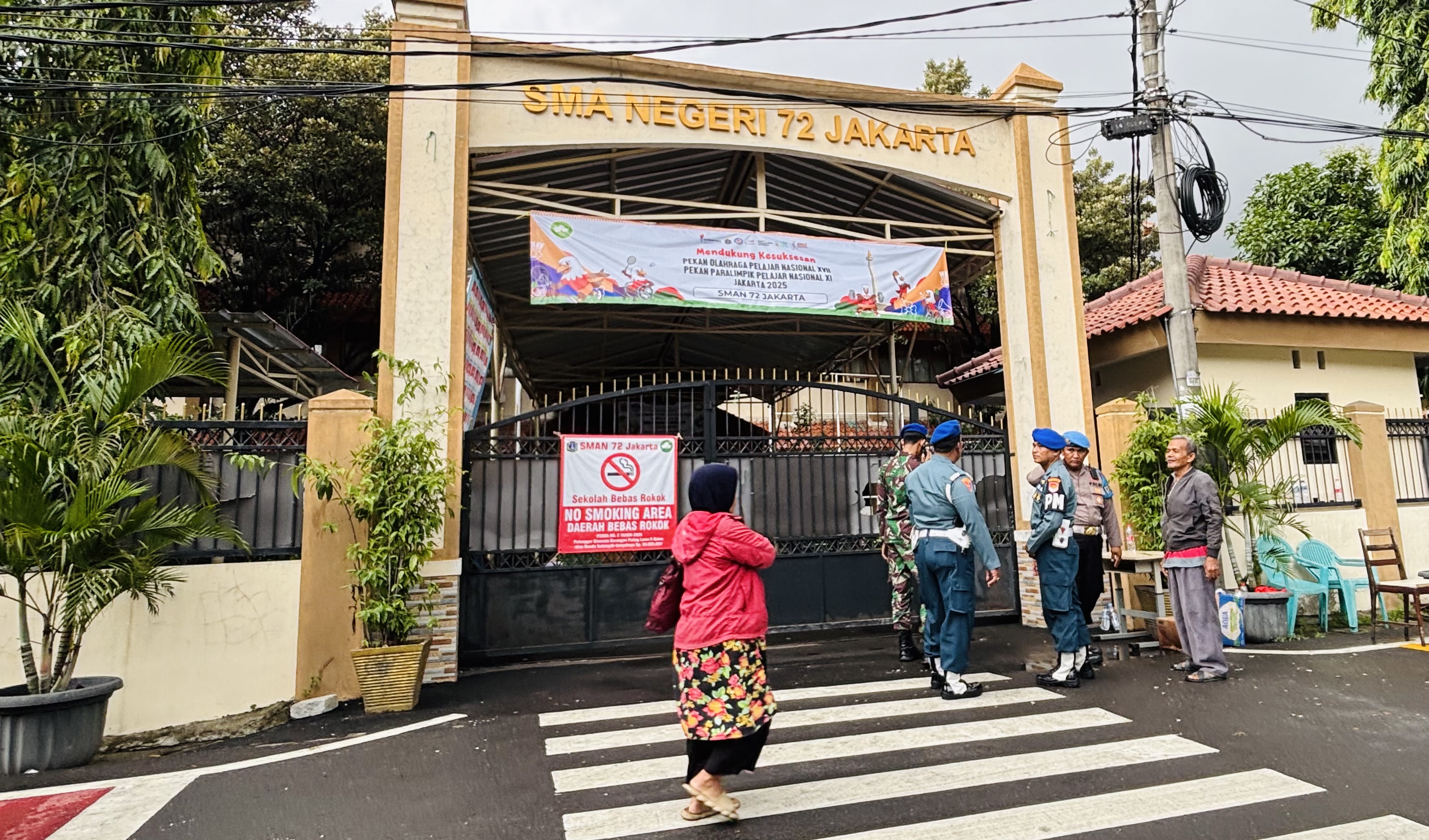 Duar... Duar! Ledakan Guncang SMA Negeri 72 Jakarta, Dani Dengar 2 Kali Sebelum Komat Salat Jumat