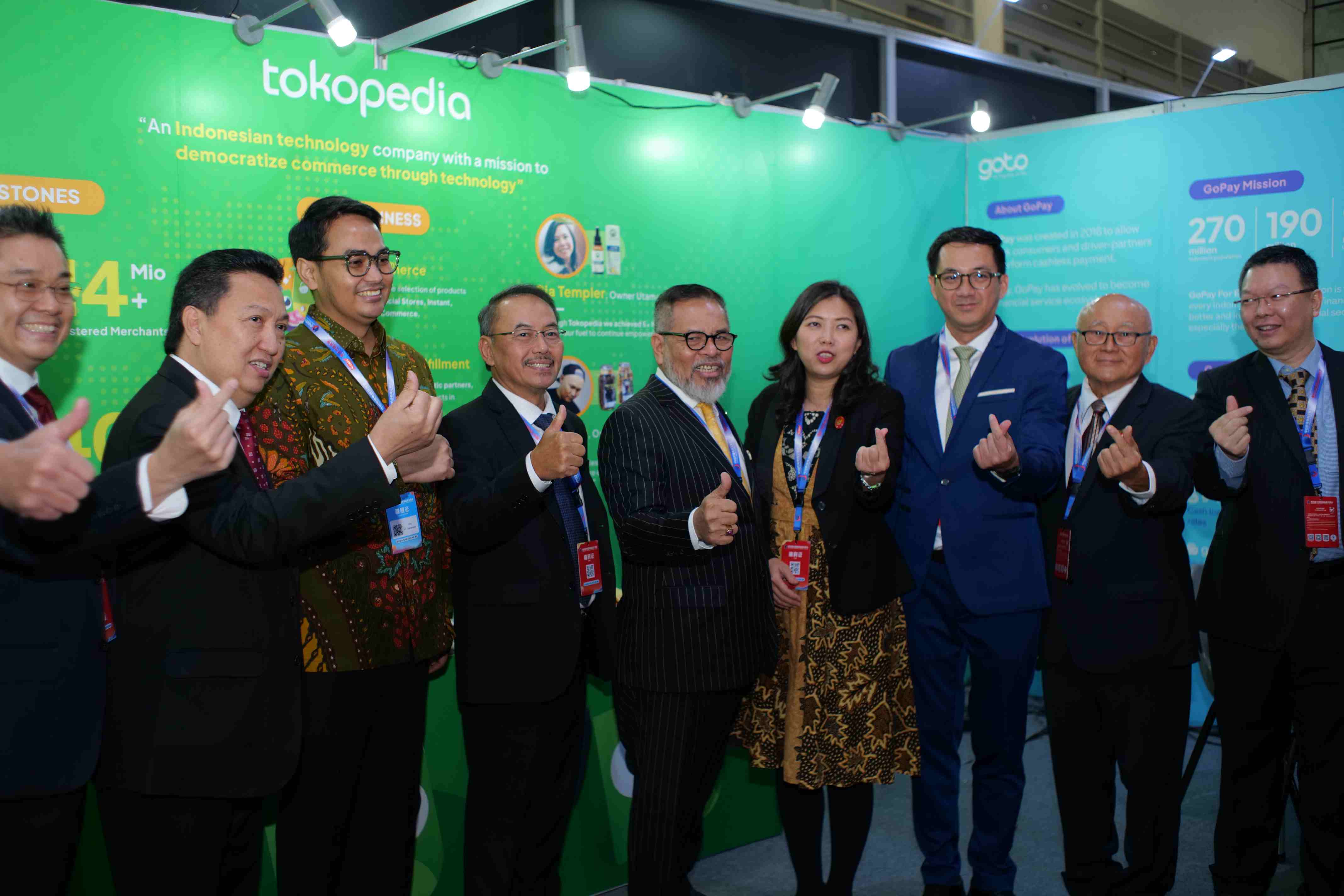Berkontribusi untuk Ekonomi Digital di Indonesia, Goto Unjuk Gigi di Pameran E-Commerce Cina