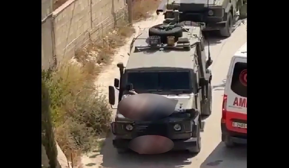 Tentara Israel Ikat Warga Palestina di Kap Mobil Agar Tak Diserang Hamas