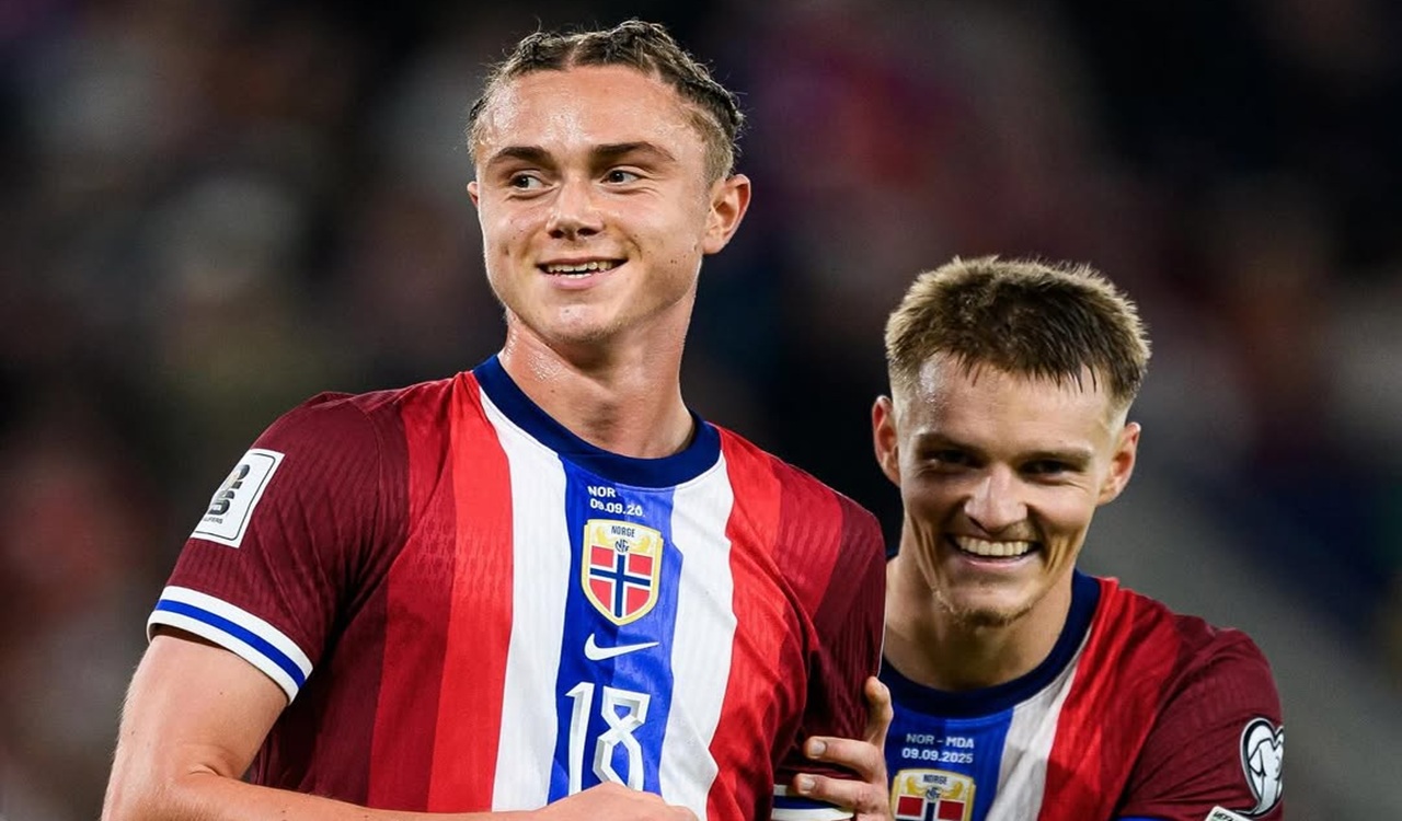 Erling Haaland Cetak 5 Gol, Norwegia Hancurkan Moldova 11-1 di Kualifikasi Piala Dunia 2026