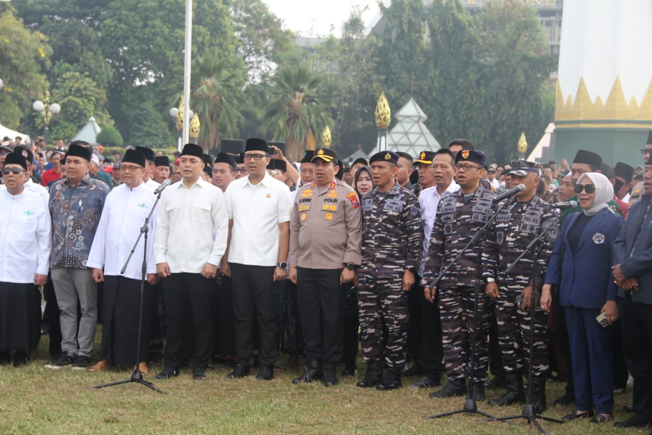 Ribuan Warga Kota Pahlawan Ikrarkan Jogo Suroboyo 