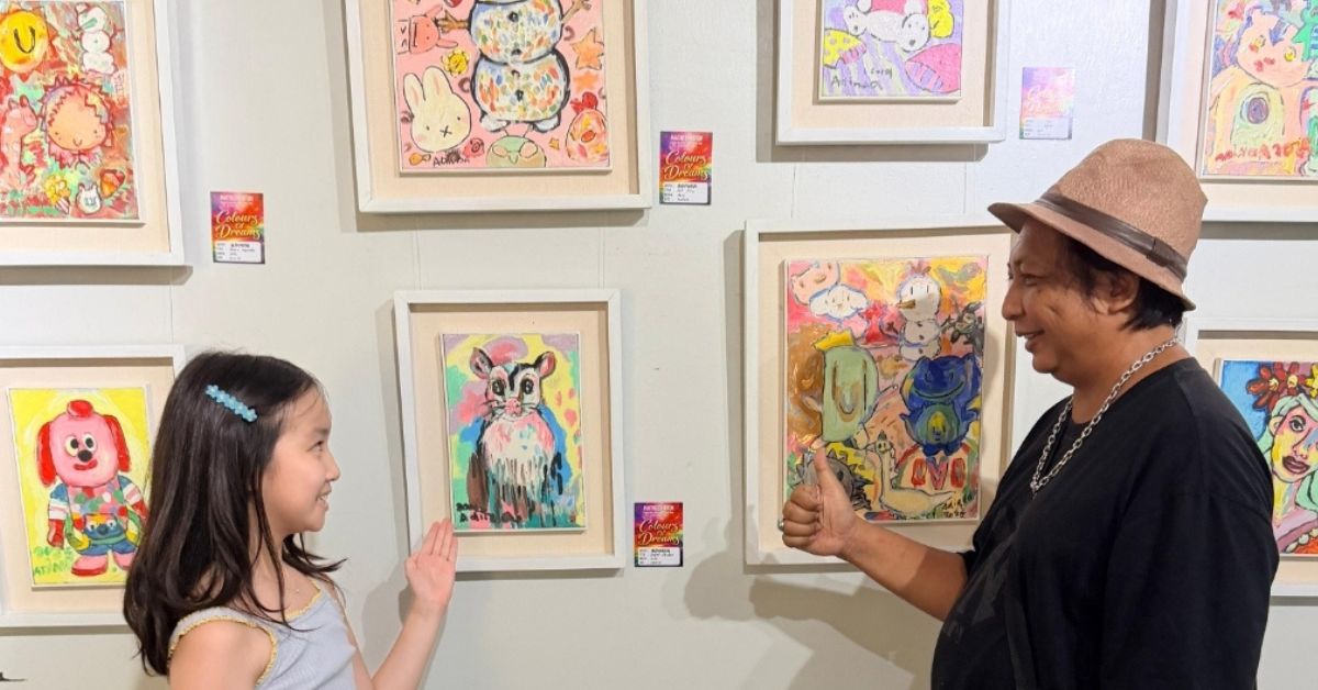 Studio Semut Liart Pamerkan Karya 9 Seniman Cilik dalam Colours of Dreams