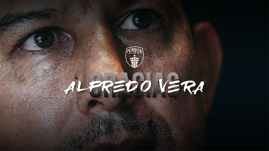 Alfredo Vera Resmi Berpisah dengan Persita