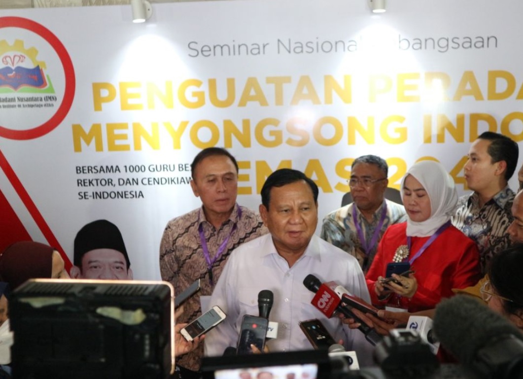 Merasa Kecewakan Pendukungnya di Pilpres 2019, Prabowo Subianto Curhat dan Minta Maaf