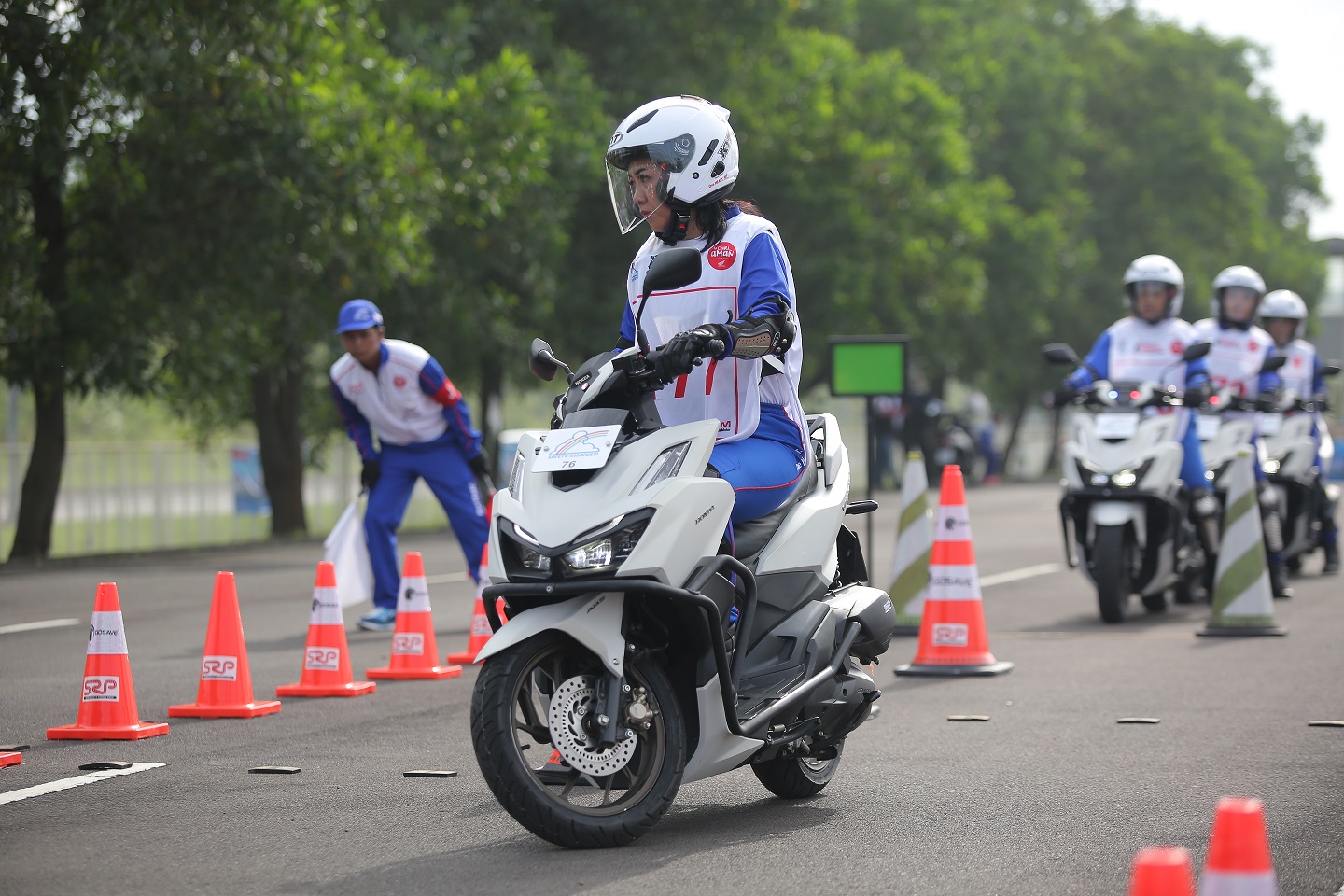 AHM Uji Para Jagoan Safety Riding Honda