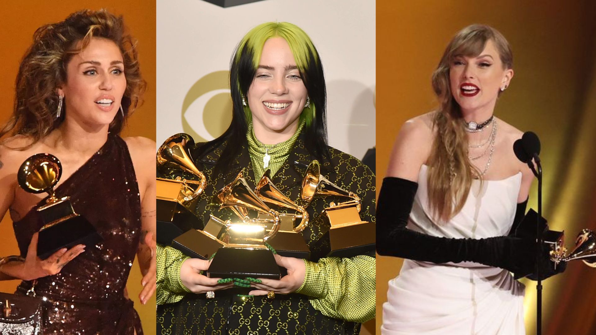 Miley Cyrus, Billie Eilish dan Taylor Swift Kuasai 3 Kategori Utama Grammy Awards 2024