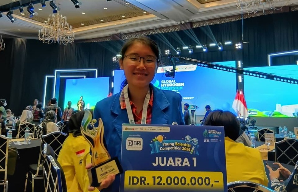 Lewat Riset Hidrogen, Mahasiswa UPER Sabet Juara 1 Young Scientist Competition 2026