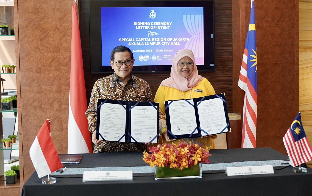Pramono Berkunjung ke Malaysia, Resmikan Kuala Lumpur Menjadi Sister City Jakarta