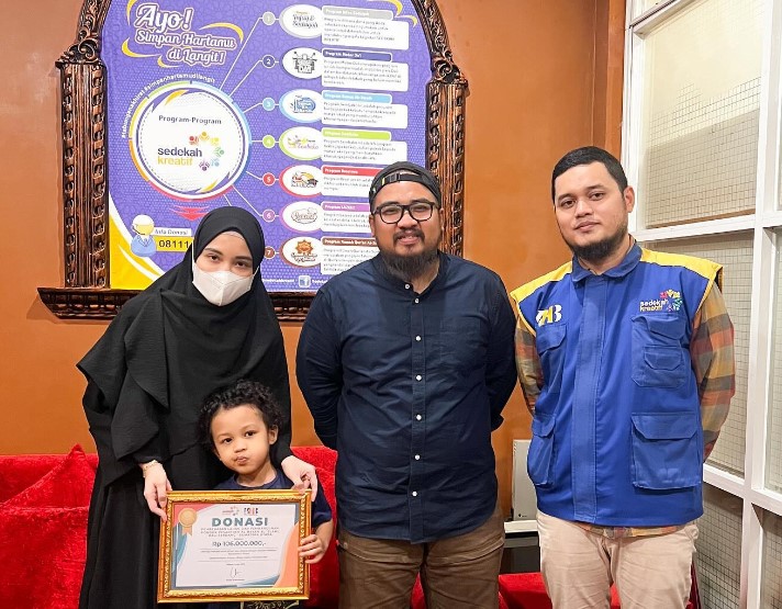 Vespa Babe Cabita Terjual Rp212 Juta, Disumbangkan Melalui Yayasan Ustadz Khalid Basalamah