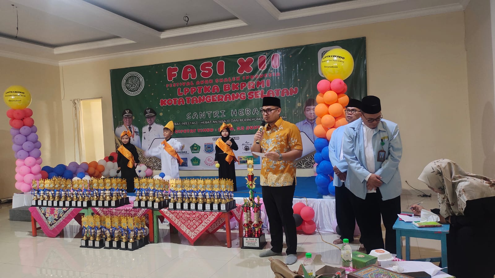 Festival Anak Saleh Indonesia (FASI) XII,  IKPP Tangerang Wakafkan Ratusan Alquran