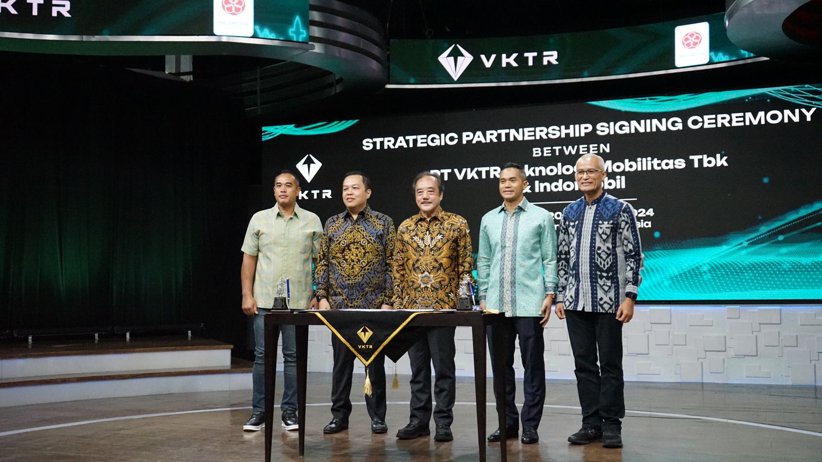 VKTR dan Indomobil Umumkan Kerjasama Untuk Pasar Kendaraan Listrik di Indonesia