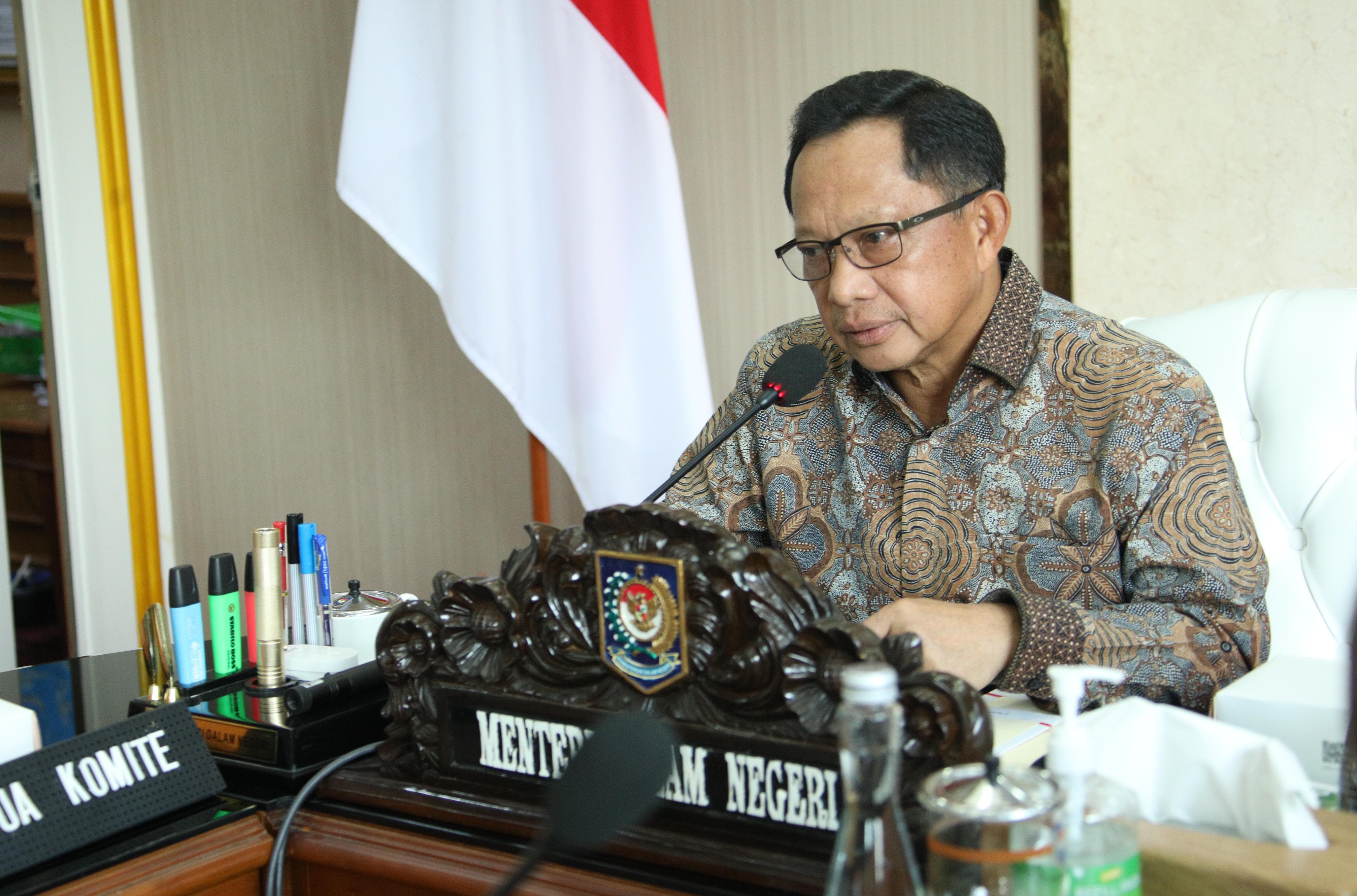 Mendagri: Komite Otsus Papua Harus Jadi Pengawas dan Penggerak Pembangunan Daerah Otonom Baru