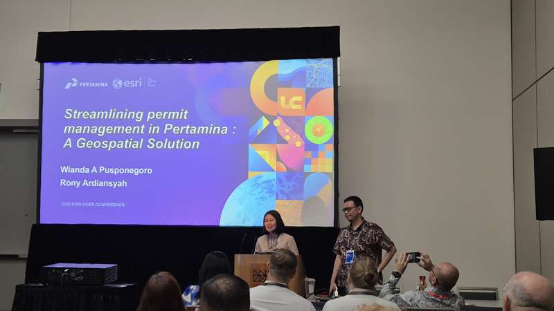 Invonasi Pertamina Pada Sistem Perizinan Real-Time di Esri User Conference 2025
