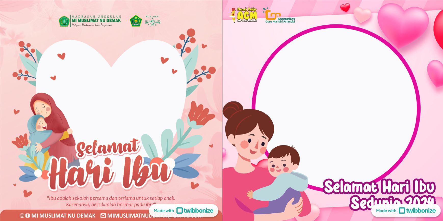 25 Link Twibbon Hari Ibu 2024 yang Menarik untuk Dibagikan di Media Sosial