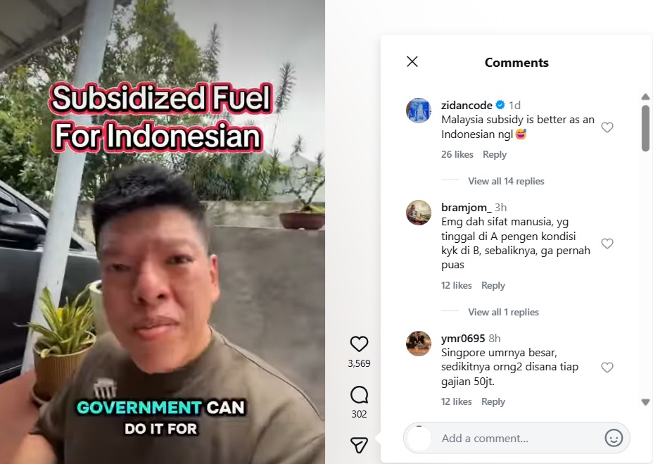 Warga Singapura Heran Harga BBM di Indonesia Stabil di Tengah Perang Timur Tengah