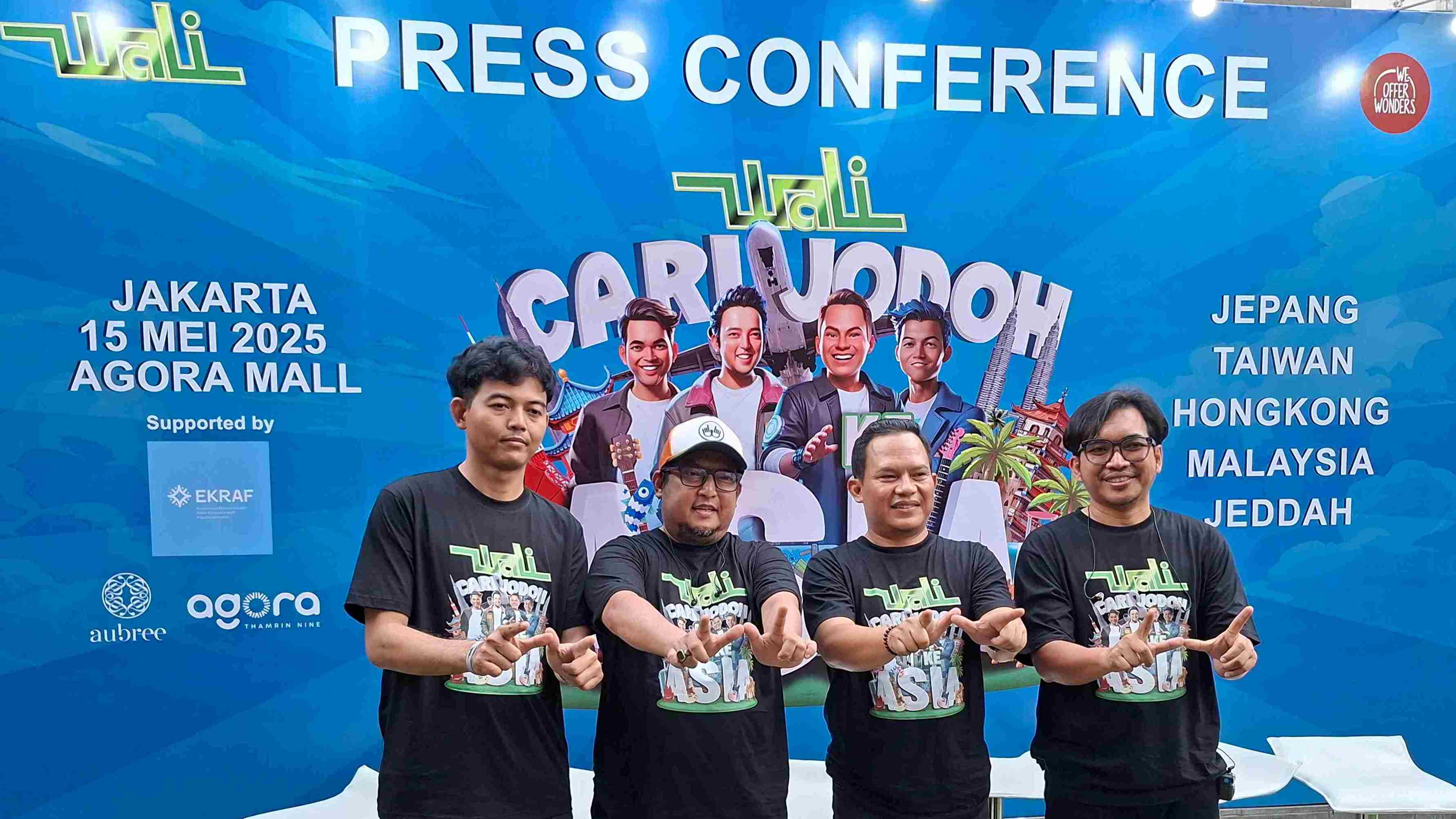 Rayakan Ultah ke 25 Tahun, Wali Gelar Tur Asia: Jepang Jadi Negara Pertama