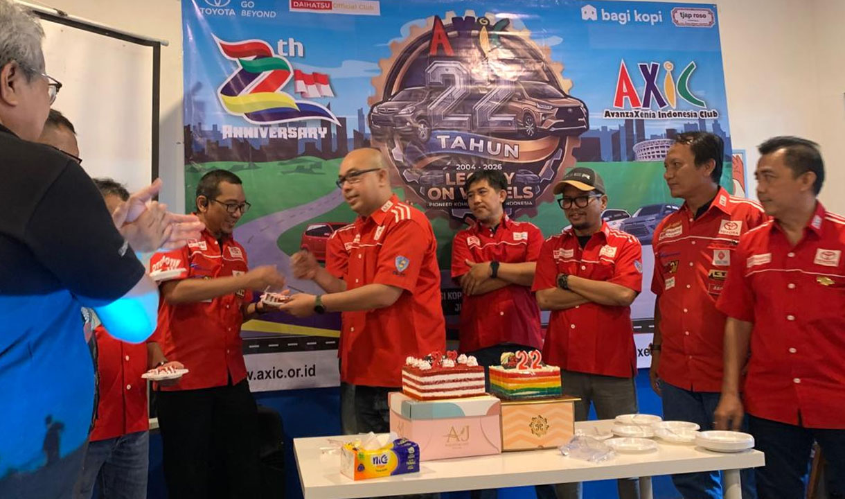 HUT ke-22 AXIC, Semangat Legacy on Wheels Komunitas Avanza Xenia Lintas Generasi