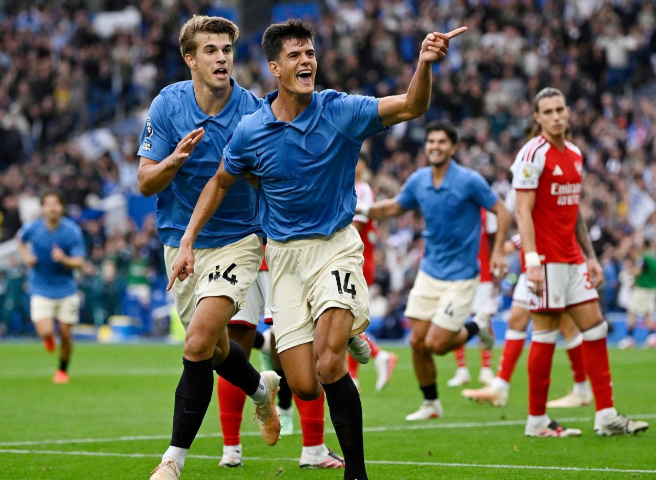 Brighton vs Arsenal 3-0, The Gunners Akhirnya Tumbang Juga...