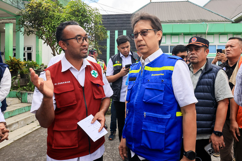 Tanggap Kemanusiaan, Menkes Terjunkan Relawan Medis ke Sumatera
