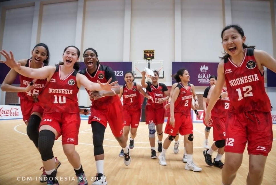 Respons Erick Thohir Saat Timnas Basket Putri Indonesia Ukir Sejarah di SEA Games 2023 Kamboja