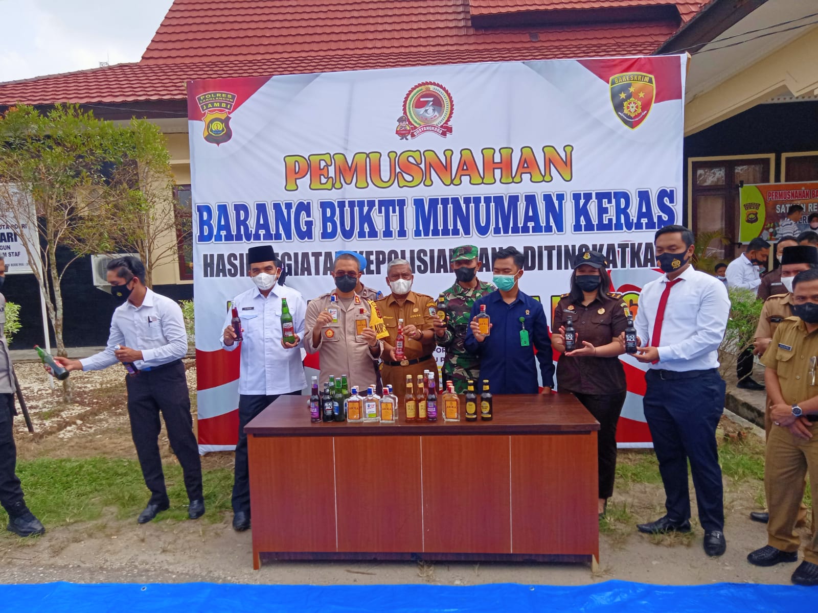 Polres Sarolangun Amankan Sabu 1,8 Kg dari Tangan Petani