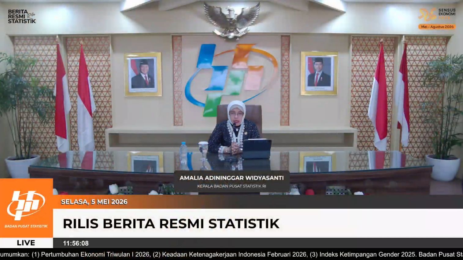 Pertumbuhan Ekonomi RI Menguat 5,61 persen, Program MBG dan Kopdes Merah Putih Jadi Penopang
