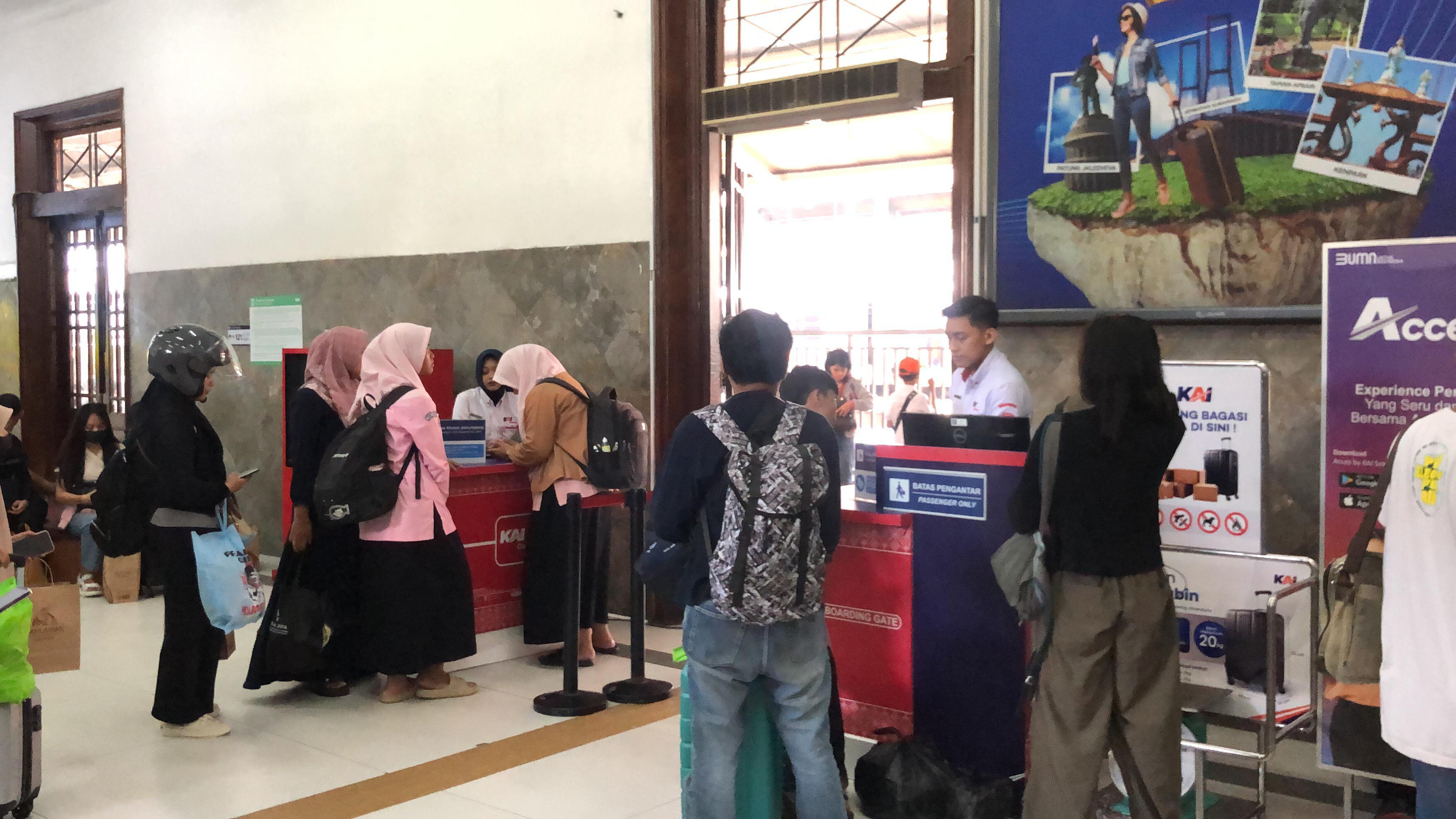 307.244 Tiket KA Lebaran Terjual, Puncak Arus Mudik H-3 Idul Fitri