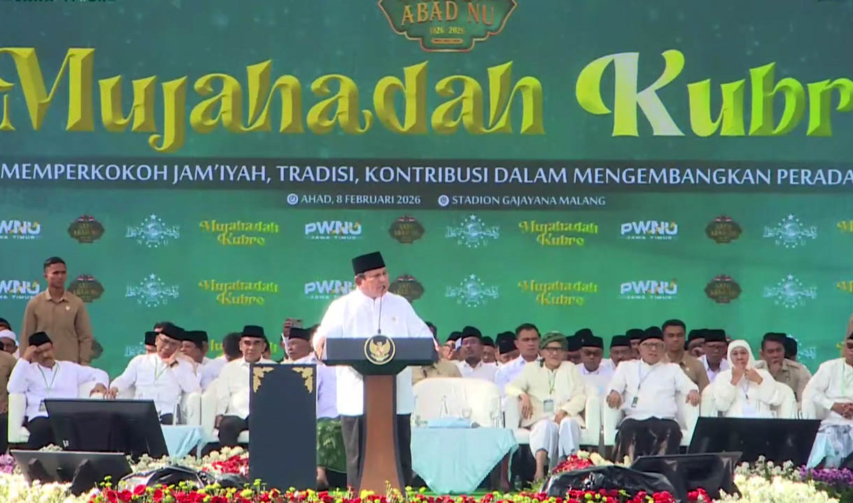 Prabowo Tegaskan Tak Ada Bangsa yang Maju Jika Pemimpinnya Tak Rukun