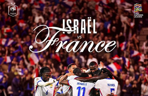 Live Streaming Israel vs Prancis: Les Bleus Berjuang Tanpa Mbappe