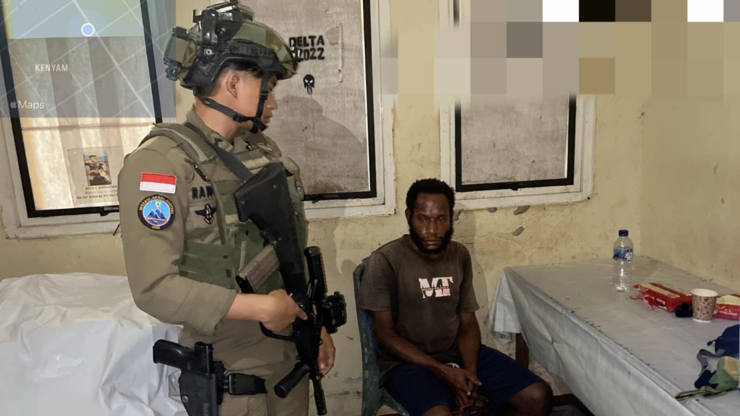 Satgas Damai Cartenz Tangkap Anggota KKB Egianus Kogoya di Nduga Papua