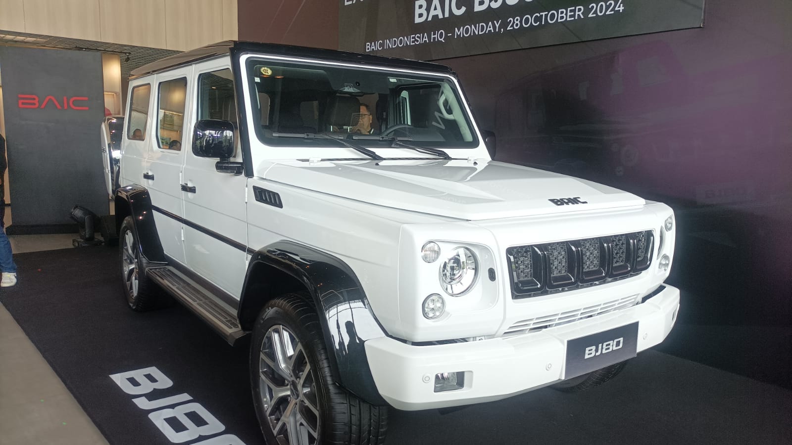 JDI Kenalkan BAIC BJ80, Tampang Mirip Mercy G-Class, Harga Cuma Rp 1 Miliaran