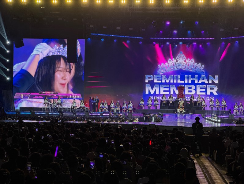 Peringkat Final Senbatsu Sousenkyo JKT48, Feni Pecahkan Rekor Perolehan Suara Terbanyak