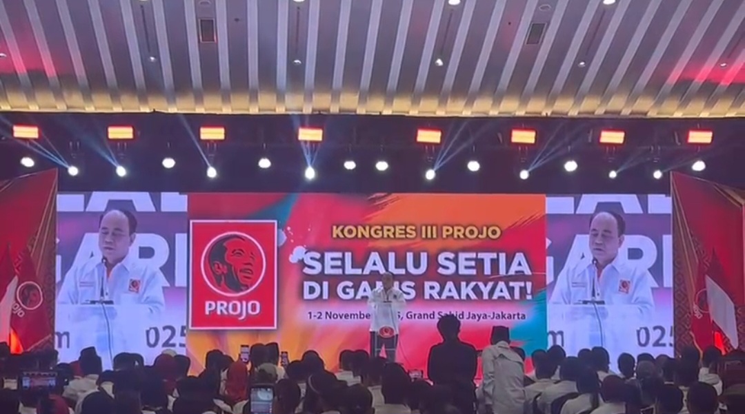 Seruan Budi Arie di Kongres III Projo: Mari Kita Doakan Jokowi Tetap Sehat dan Kuat!