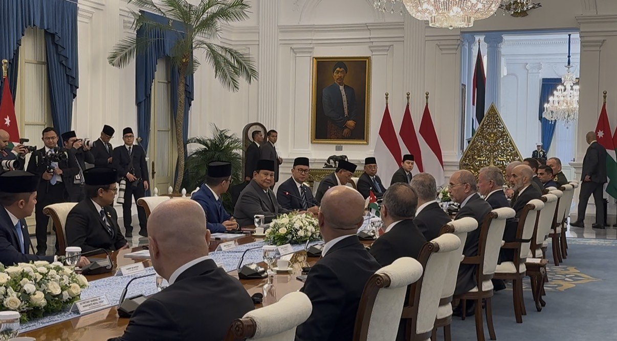 Seloroh Prabowo ke Raja Yordania: Anggaplah Indonesia Rumah Kedua