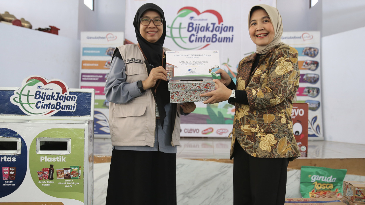 Garudafood Edukasi Generasi Muda Peduli Kesehatan dan Lingkungan Lewat Gerakan 'Bijak Jajan Cinta Bumi'