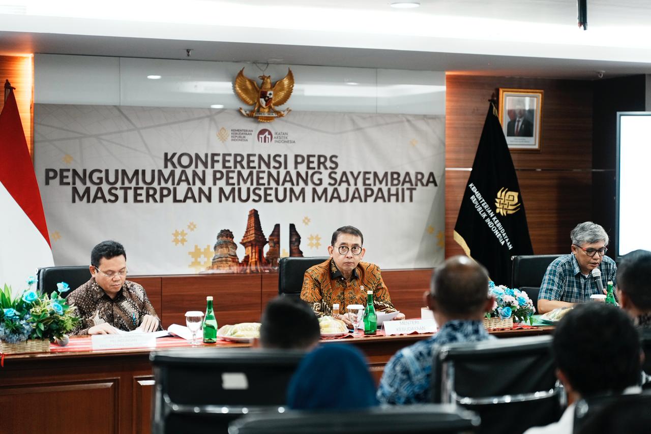 Menbud Umumkan Pemenang Sayembara Masterplan Museum Majapahit: Menggali Masa Lalu, Memahami Masa Kini dan Menggapai Masa Depan 