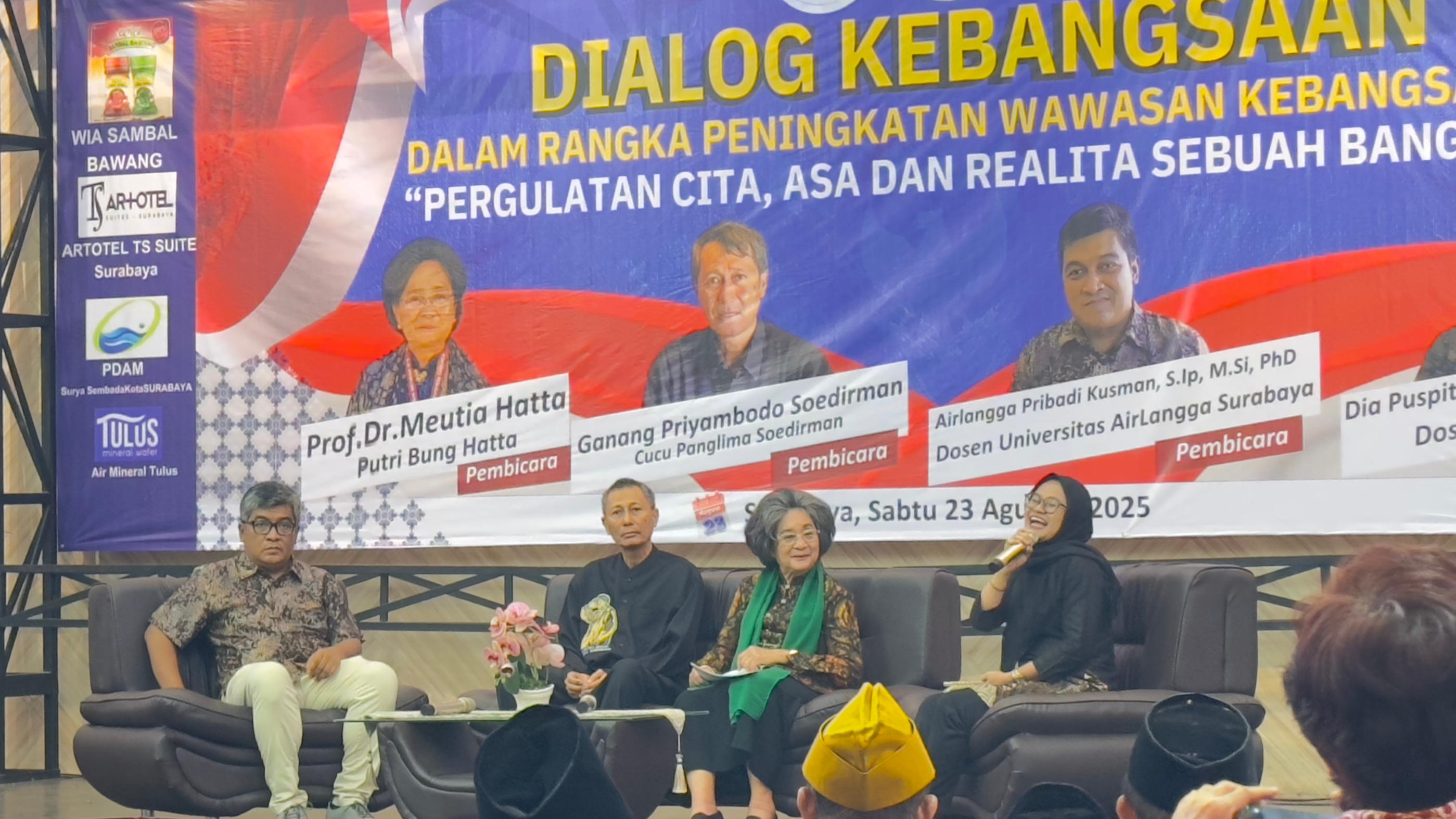 Dialog Kebangsaan di Gedung Juang 45: Generasi Tua Perlu Mengajar Generasi Muda Tentang Perjuangan Para Pahlawan