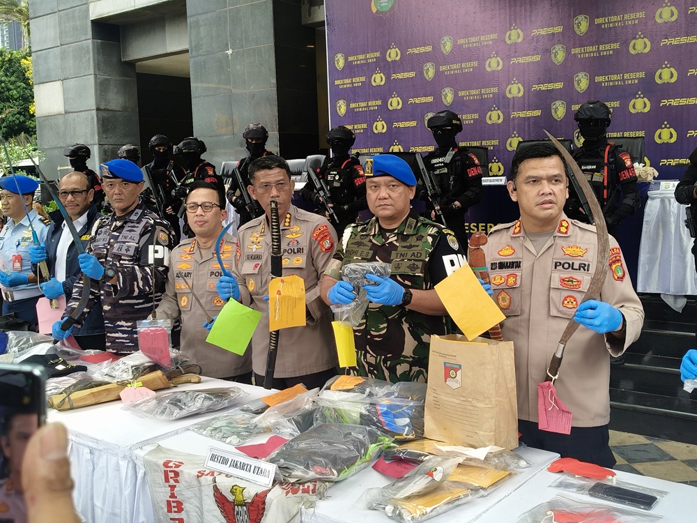 Bersih-Bersih Preman! 3.599 Orang Diringkus dalam Operasi Berantas Jaya 2025