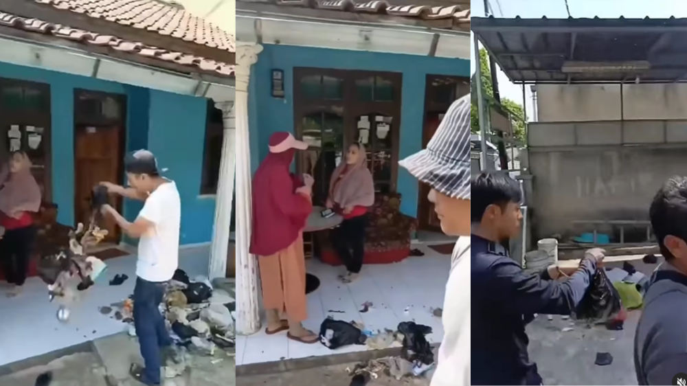 Heboh Aksi Warga Sumedang Kompak Kembalikan Sampah yang Dibuang Sembarangan ke Rumah Pelaku, Netizen: Patut Dicontoh