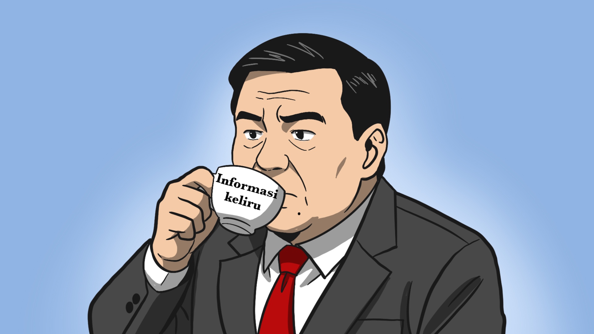 Presiden yang Ditinggal Informasi