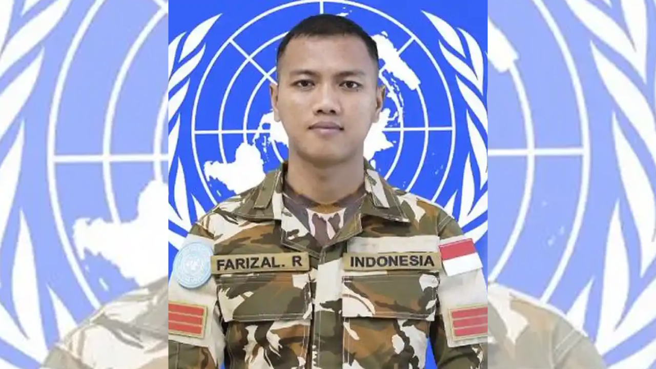 Sosok Praka Farizal Rhomadhon Prajurit TNI Gugur Kena Serangan Israel di Lebanon