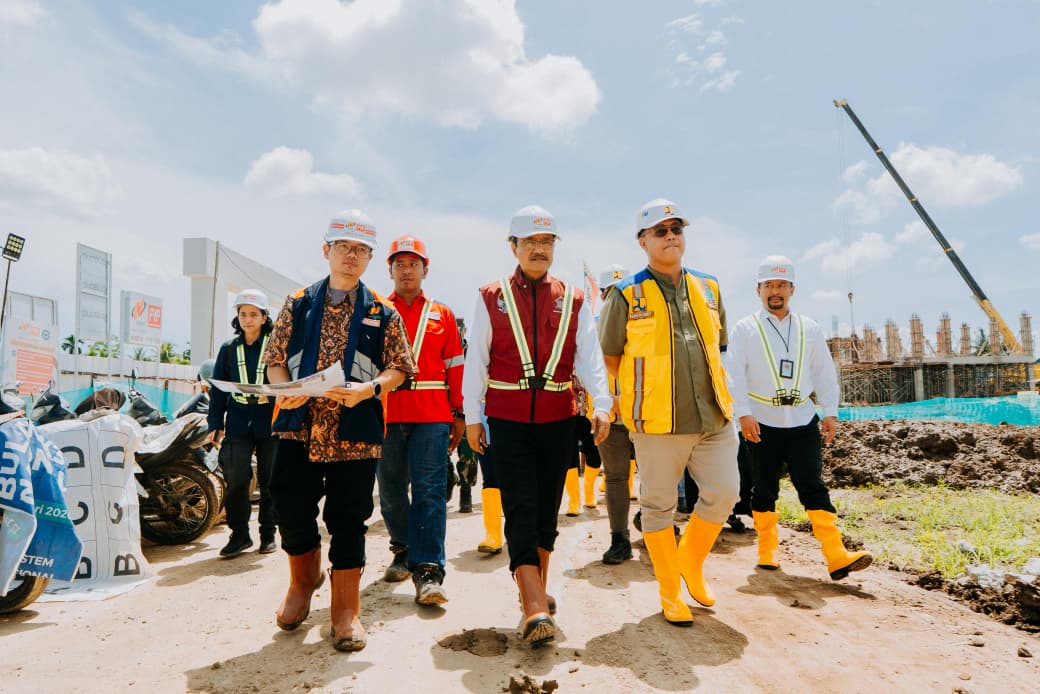 Gus Ipul Tinjau Pembangunan Sekolah Rakyat Permanen Deli Serdang, Target Rampung Juli 2026